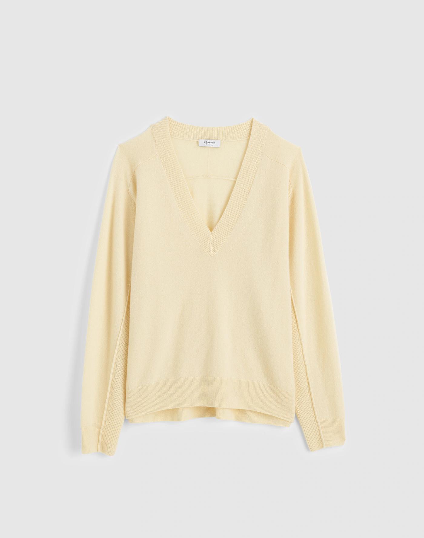 Cashmere V-Neck Sweater Product Image