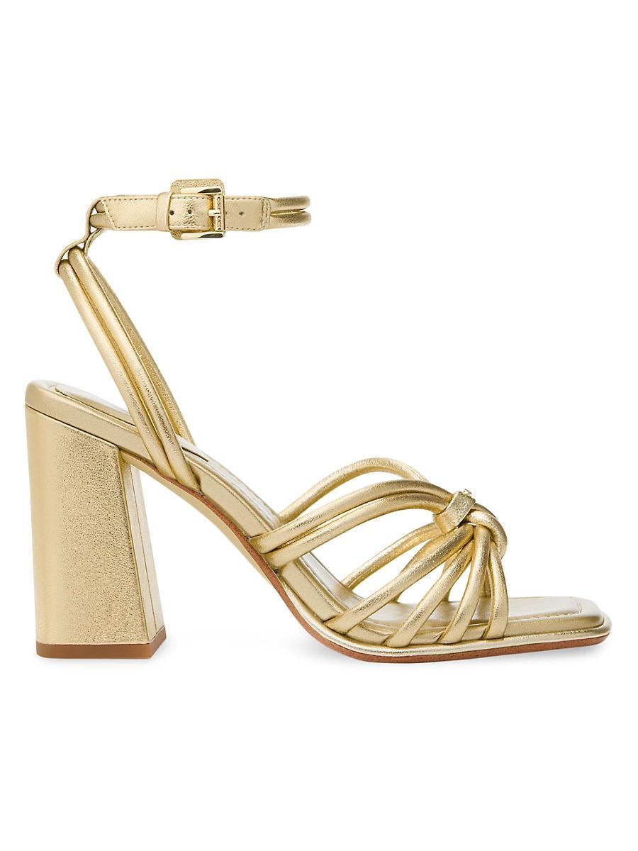 Womens Astra 90MM Leather Strappy Sandals Product Image