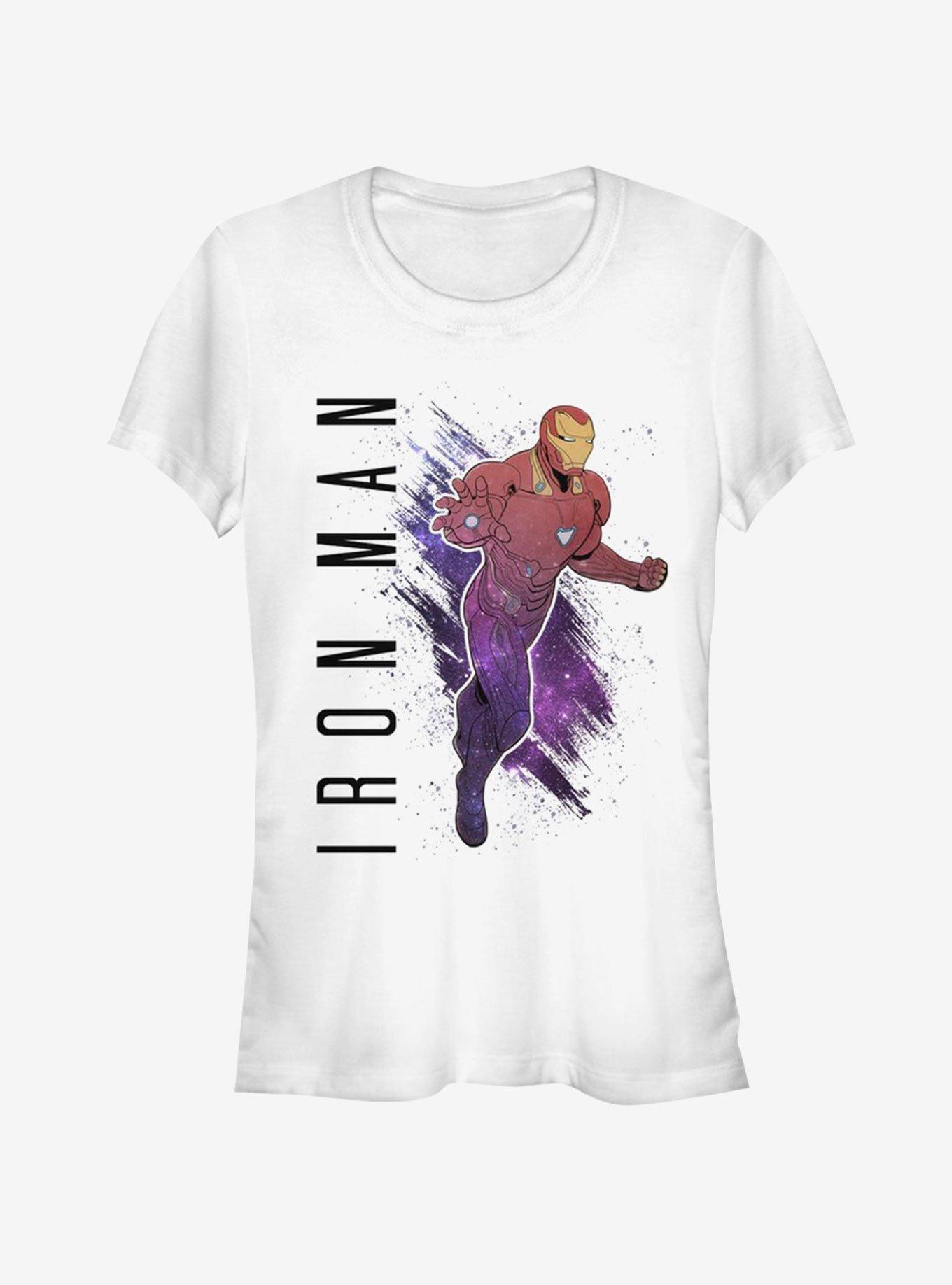 Marvel Avengers Endgame Iron Man Painted Girls T-Shirt Product Image