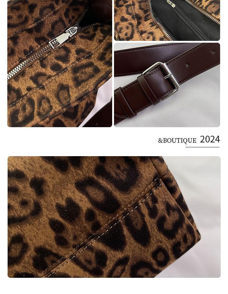 Leopard Print Tote Bag Product Image