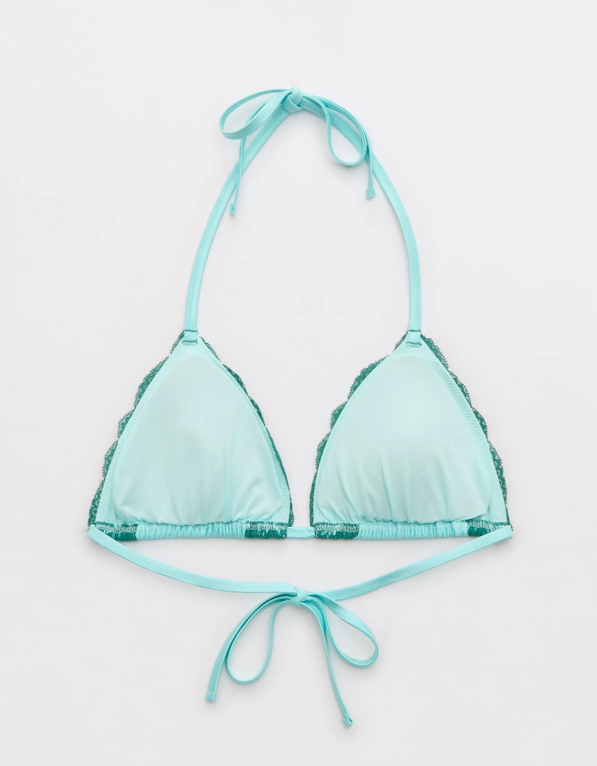 Aerie The Sun-Lover Shine Lace Bikini Top Product Image