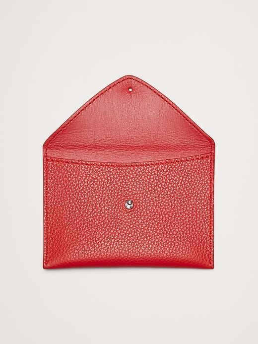 Leather Mini Envelope Pouch Product Image