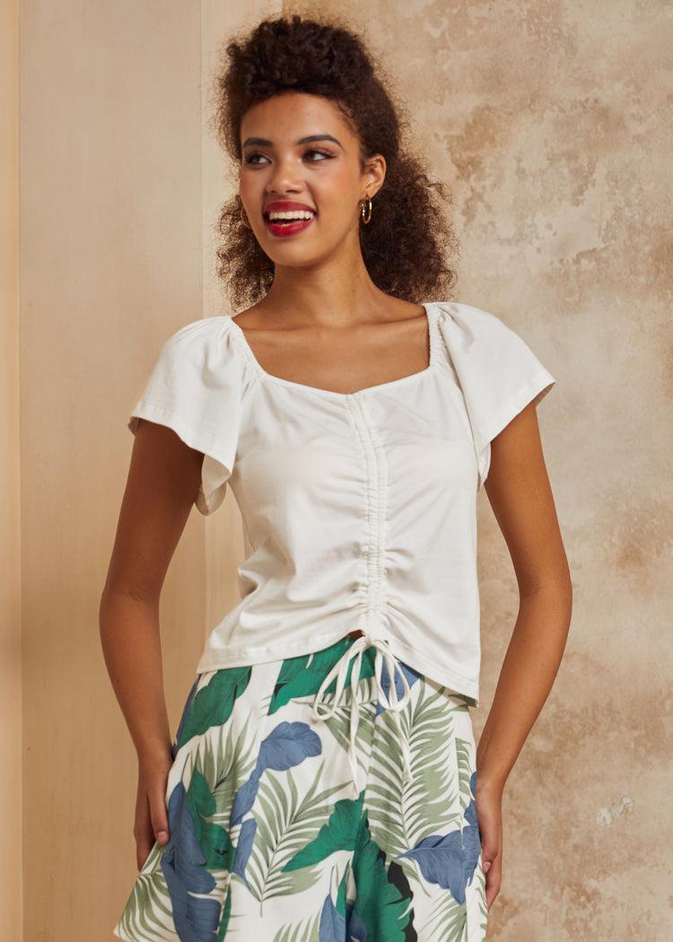 The Ruching Romance Top Product Image