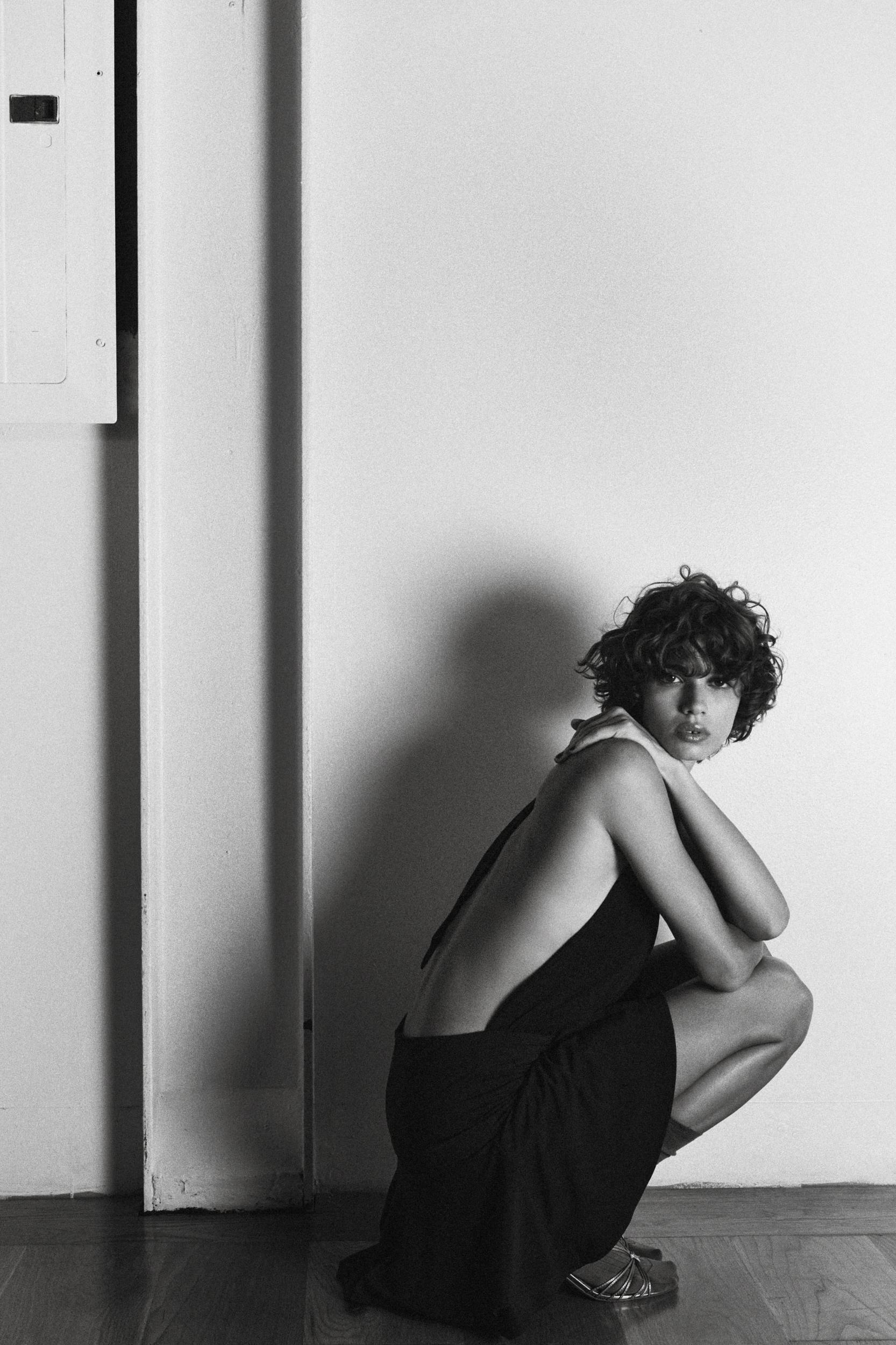 HALTER JUMPSUIT DRESS Product Image