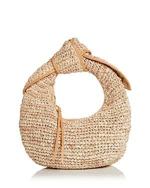 Poolside Josie Raffia Knot Bag Product Image