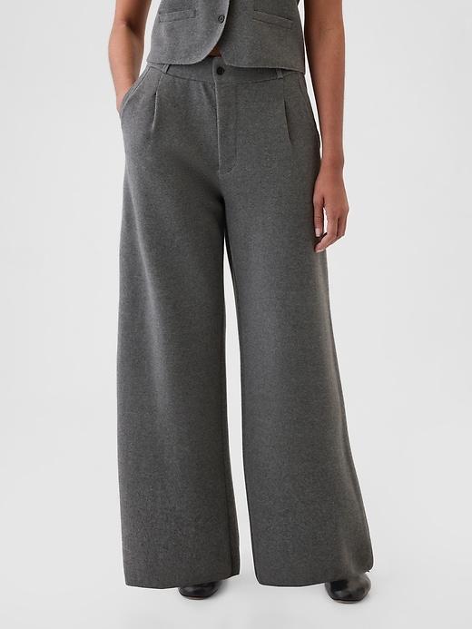 CashSoft Pleated Trousers Product Image