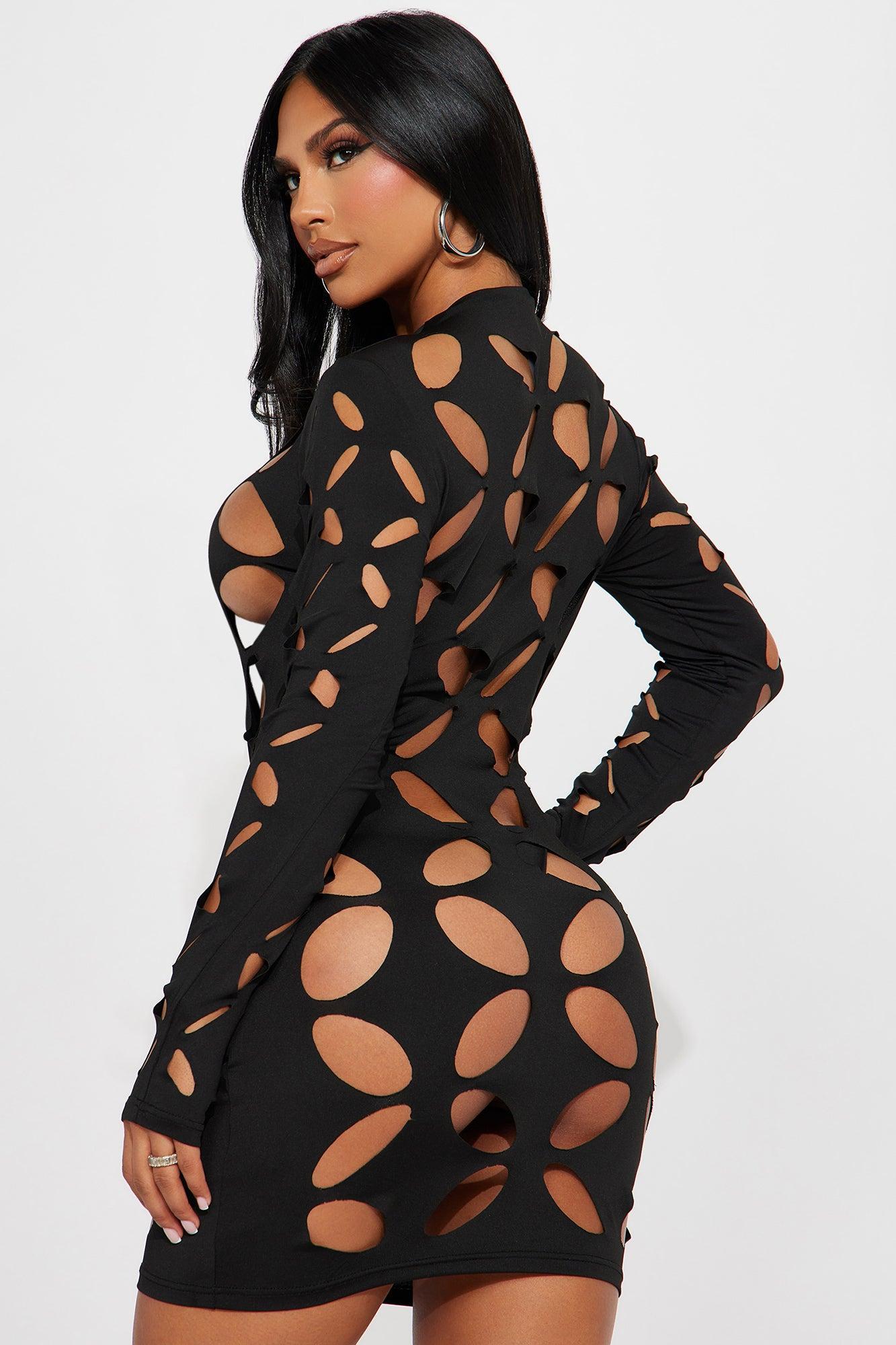 Latest Scandal Mini Dress - Black Product Image