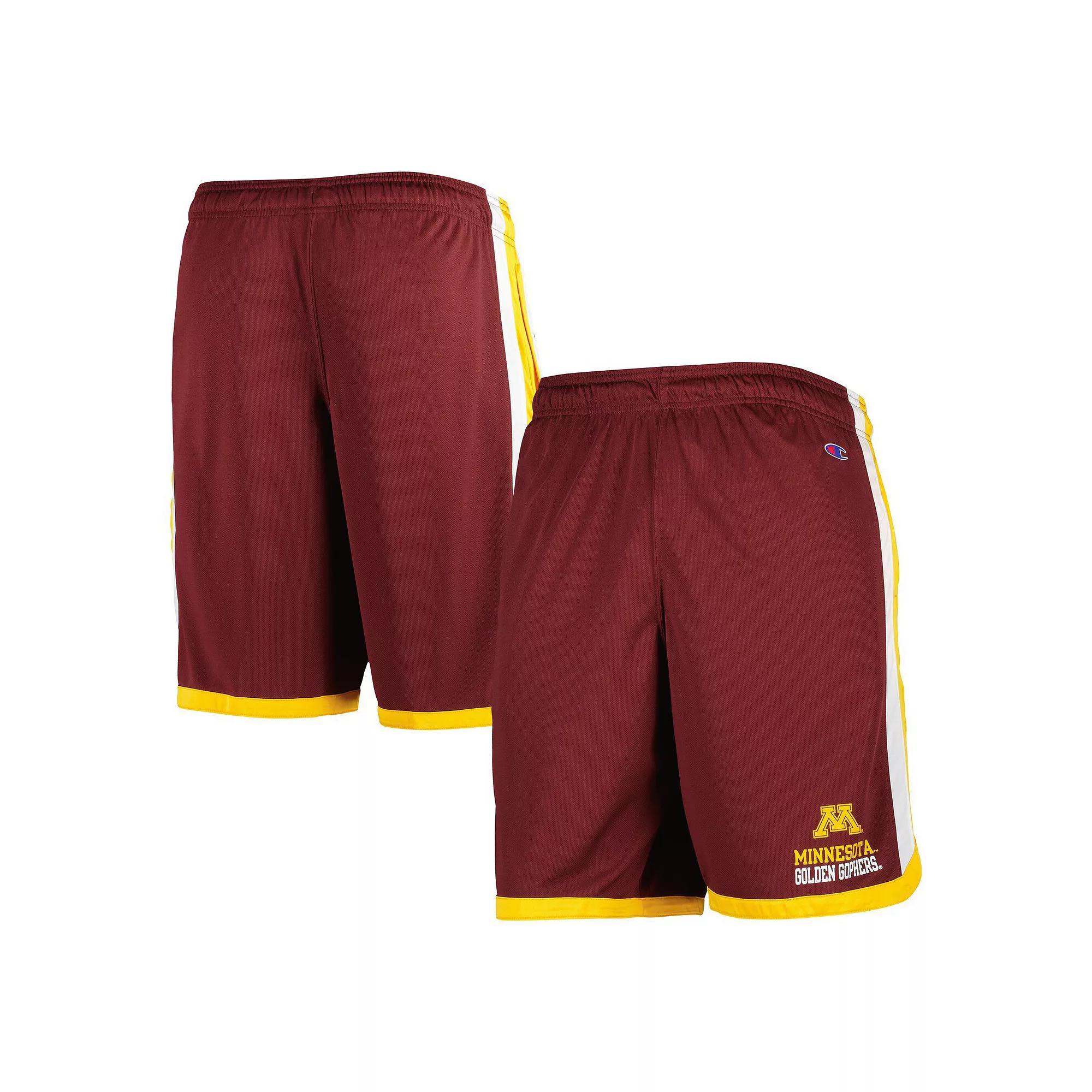 Men's Champion Maroon Minnesota Golden Gophers Basketball Shorts, Size: Large, Red Product Image