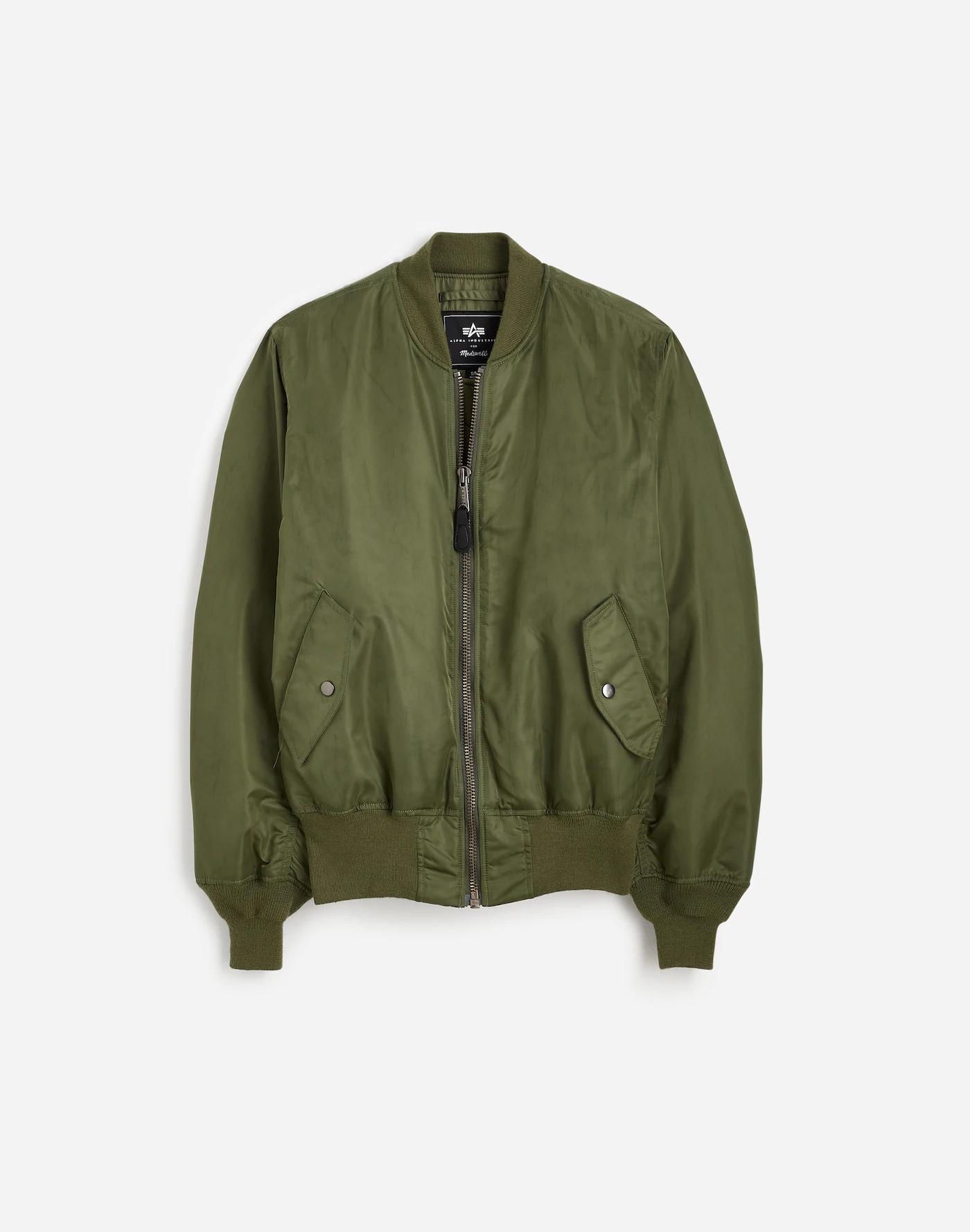 Madewell x Alpha Industries MA-1 Flight Jacket Product Image