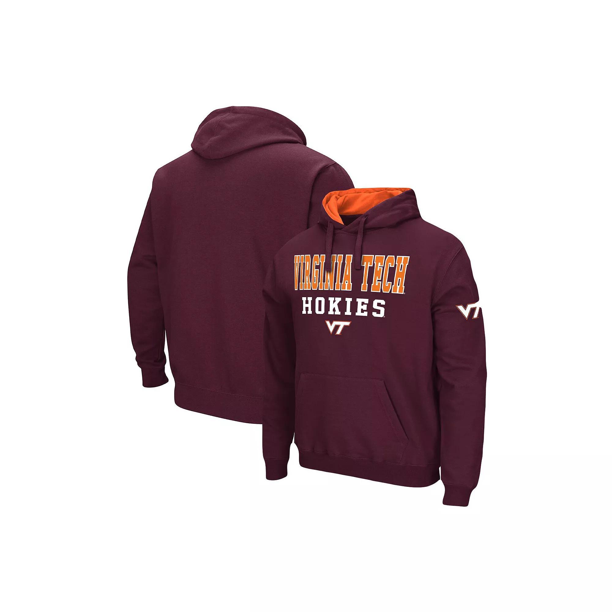 Men's Colosseum Maroon Virginia Tech Hokies Sunrise Pullover Hoodie, Size: XL, Red Product Image