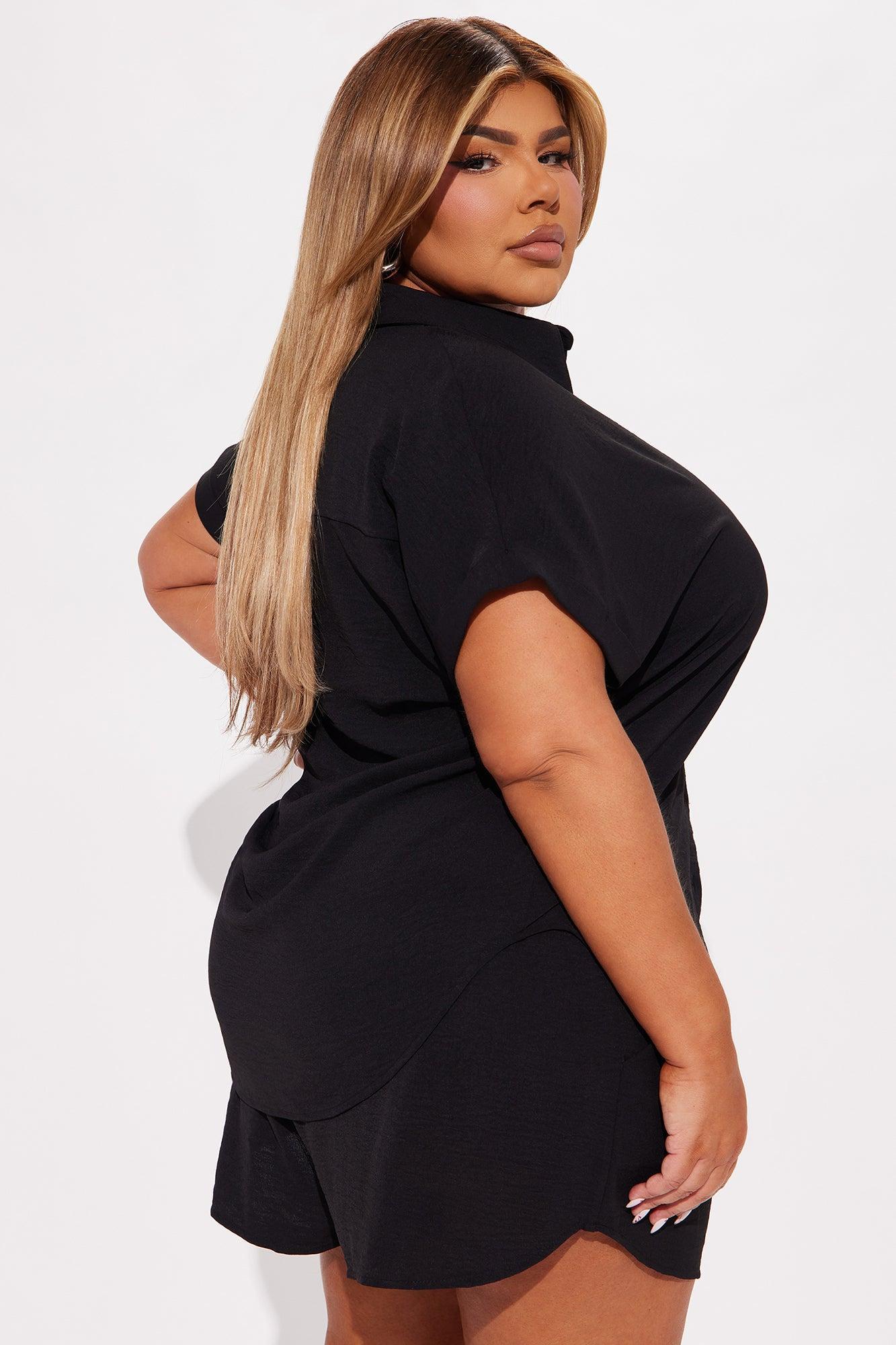 Hot Summer Short Set - Black Product Image