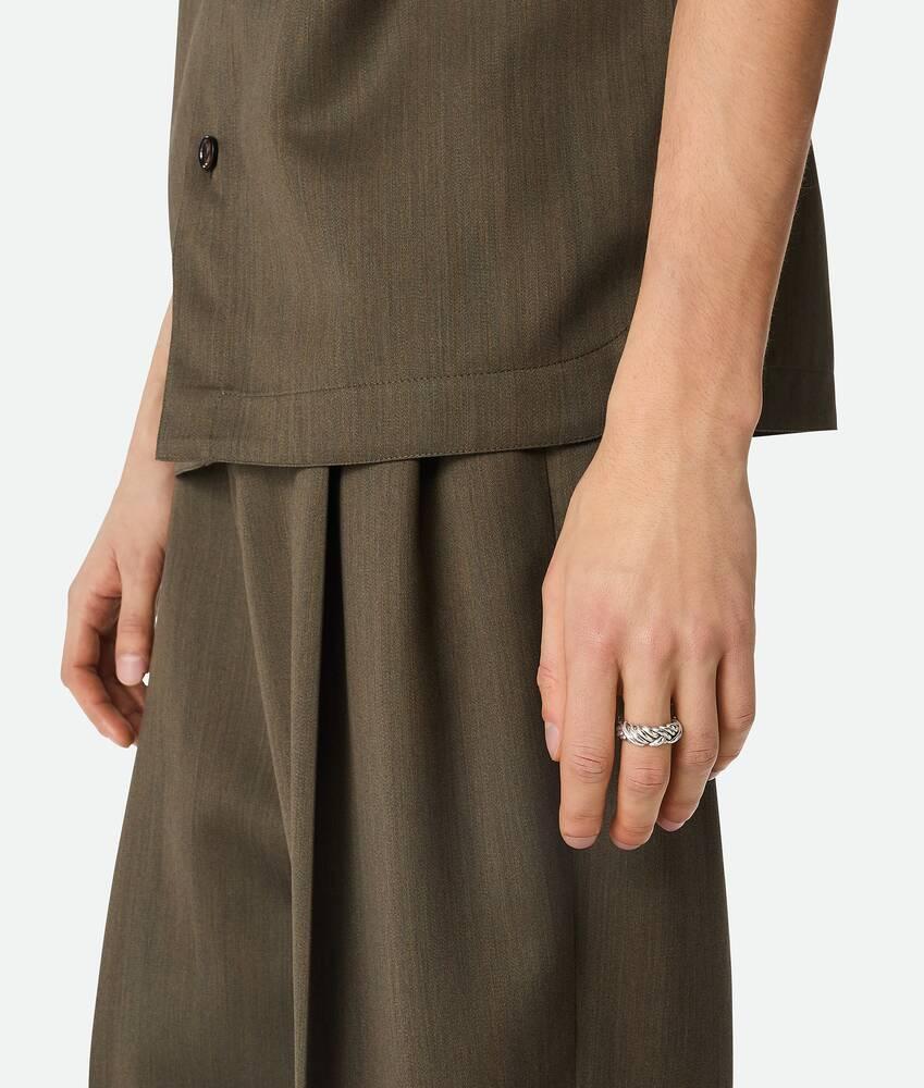 Men's Intreccio Ring in Silver Product Image