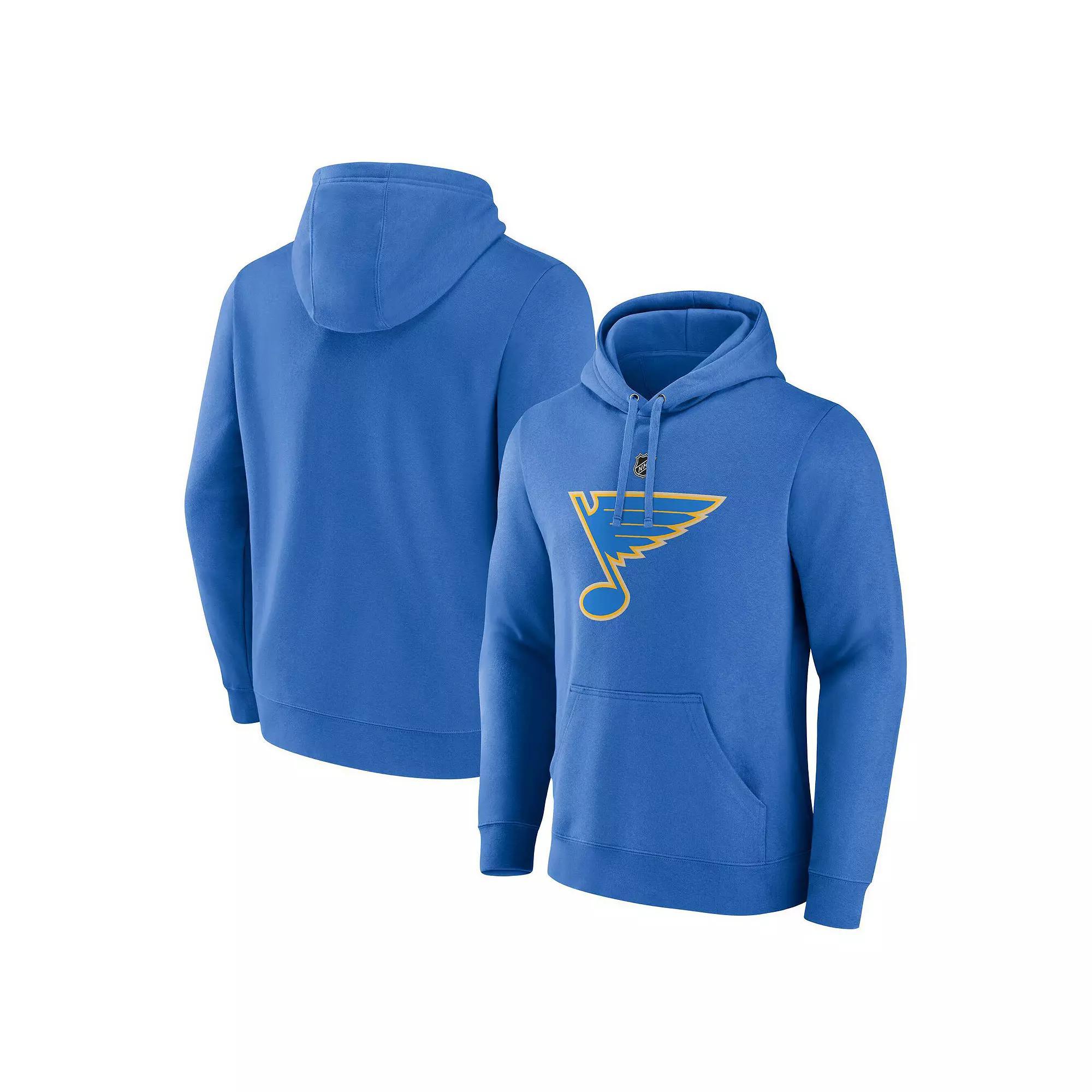 Men's Fanatics Blue St. Louis Blues Alternate Logo Fleece Pullover Hoodie, Size: XL Product Image