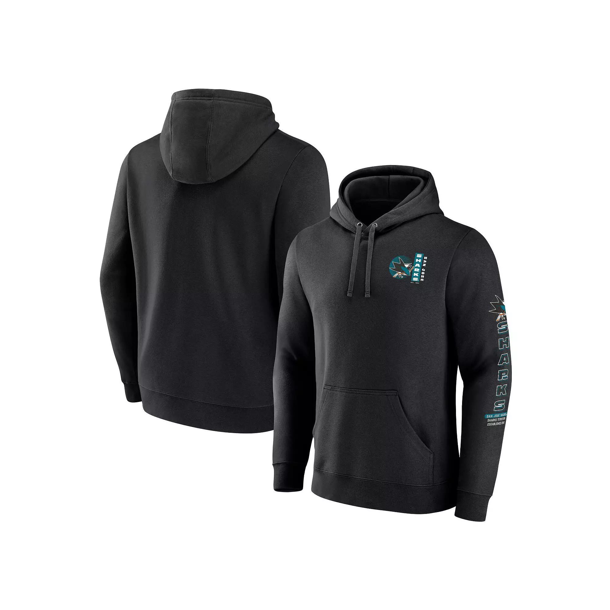 Men's Fanatics Black Vegas Golden Knights Revolution Pullover Hoodie,  Product Image