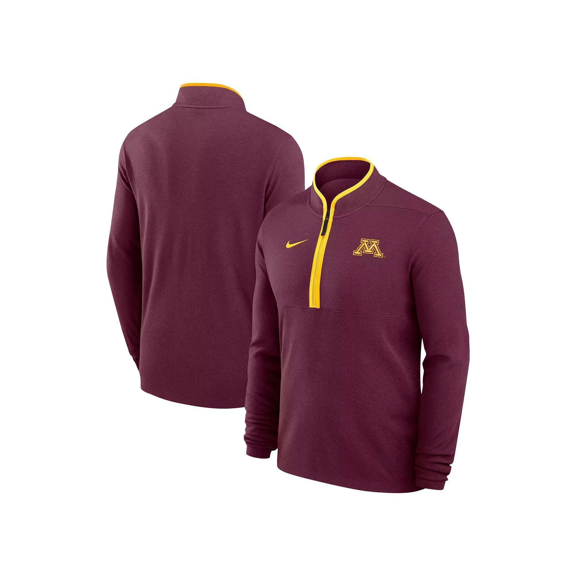 Men's Nike Maroon Minnesota Golden Gophers Victory Performance Quarter-Zip Top,  Product Image