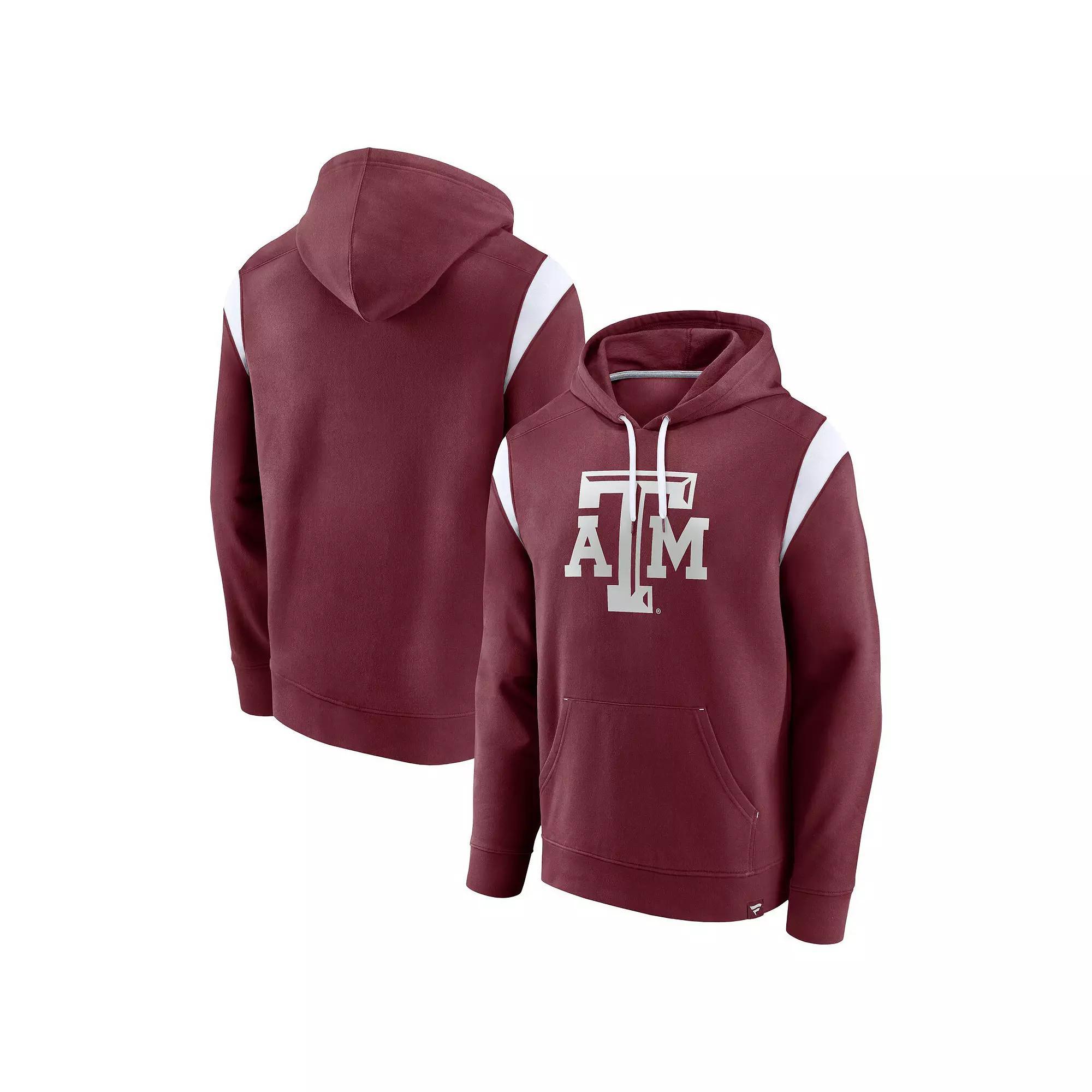 Men's Fanatics Branded Maroon Texas A&M Aggies Gym Rat Pullover Hoodie, Size: 2XL, Red Product Image
