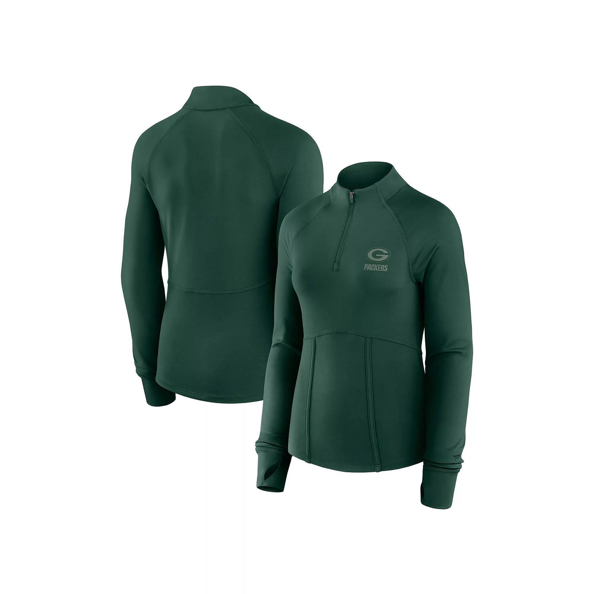 Women's Fanatics Black Miami Dolphins Elements Quarter-Zip Jacket,  Product Image