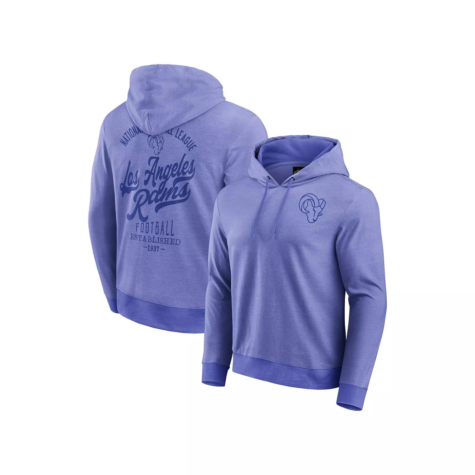 Men's Darius Rucker Collection by Fanatics Royal Los Angeles Rams Tonal Knit Pullover Hoodie,  Product Image