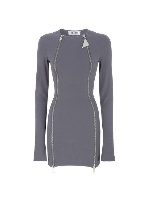 Grey mini dress Product Image