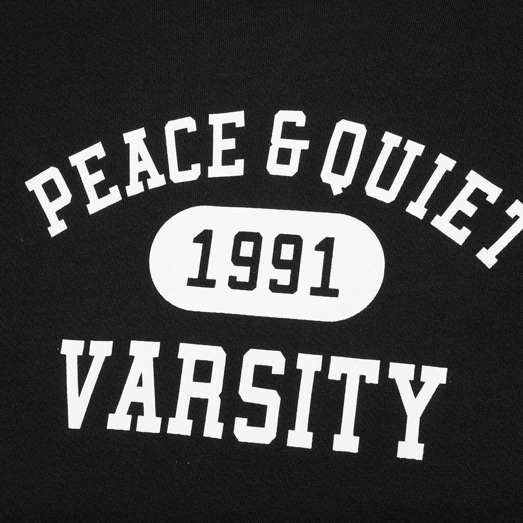 Varsity Hoodie - Black Male Product Image