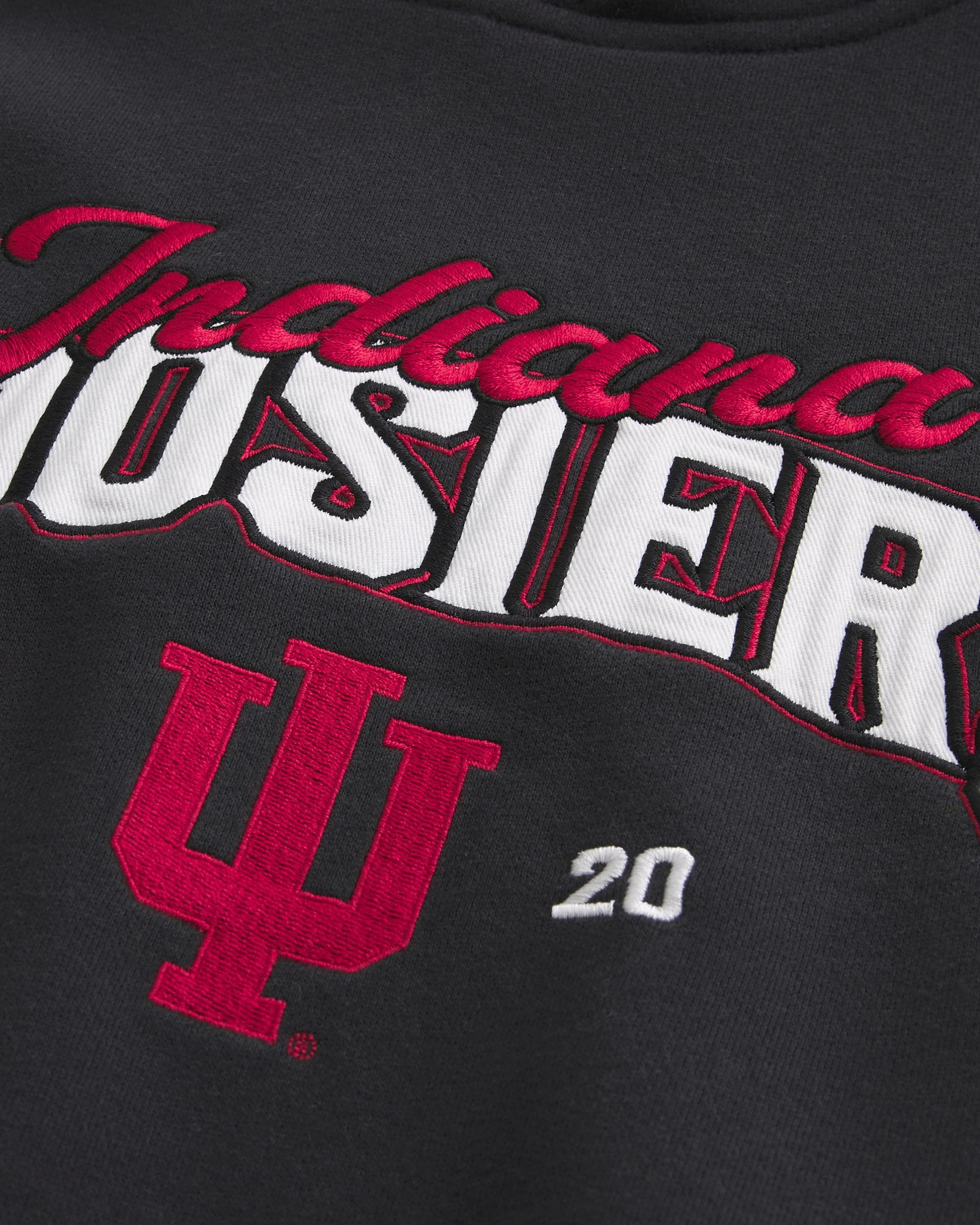 Boxy UConn Graphic Hoodie Product Image