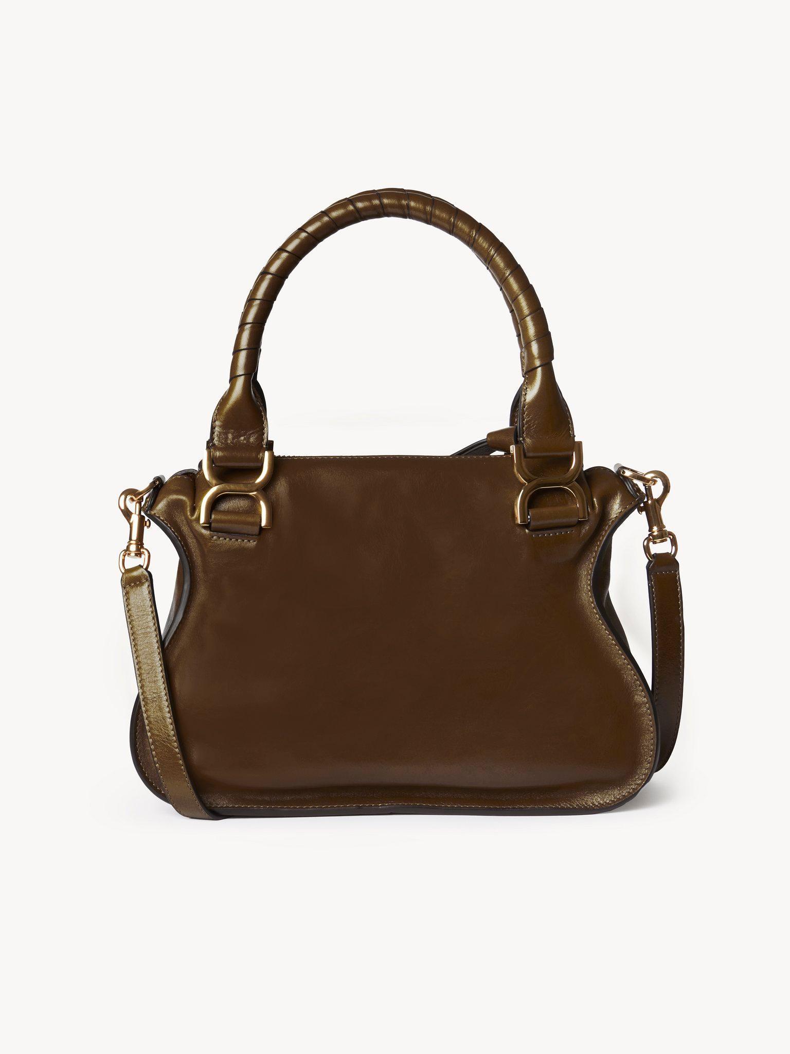 Small Marcie bag in shiny leather Product Image