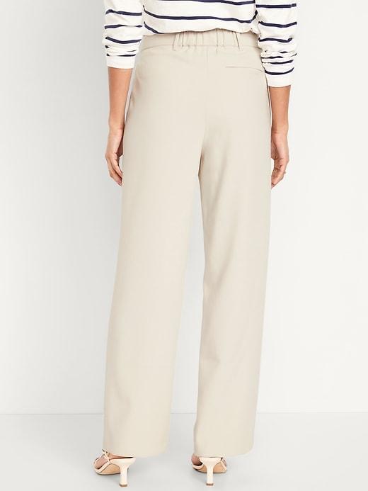 Extra High-Waisted Taylor Trouser Wide-Leg Pants Product Image