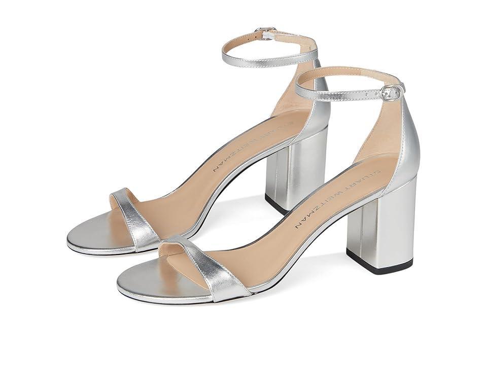 Stuart Weitzman Womens Nudist Block 75 Sandals Product Image