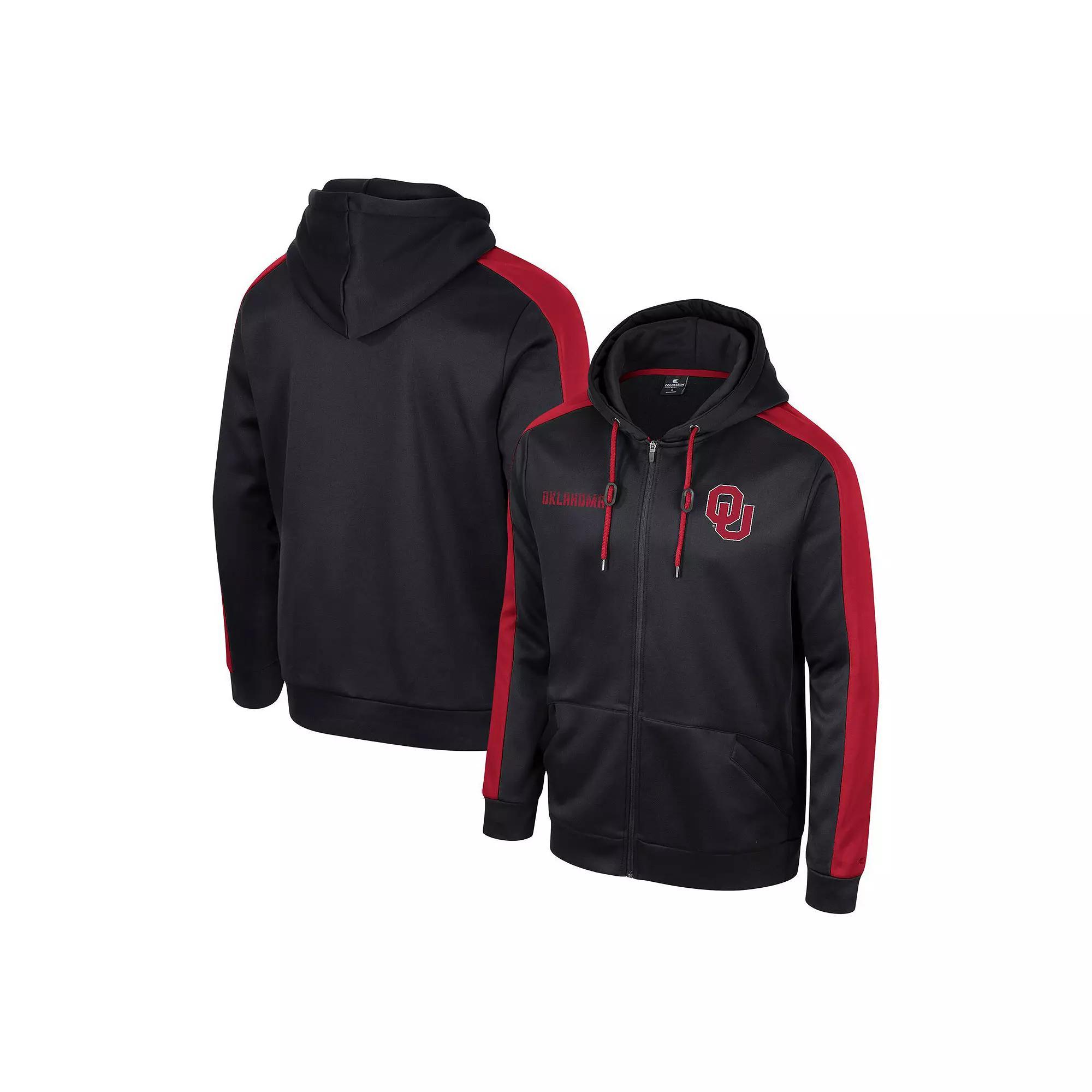 Men's Colosseum Purple LSU Tigers Reese Full-Zip Hoodie,  Product Image