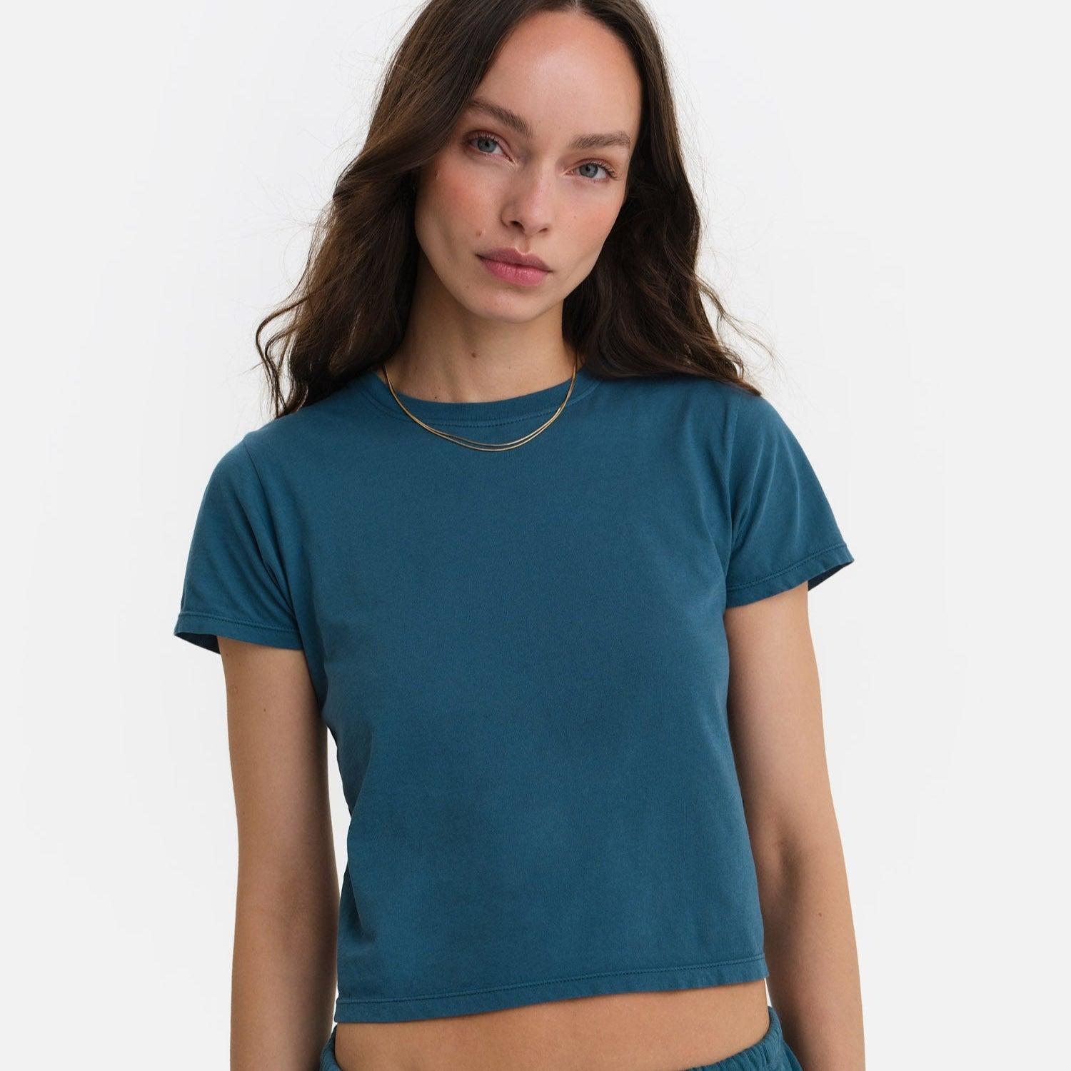 Organic Cotton Shrunken Tee Female Product Image