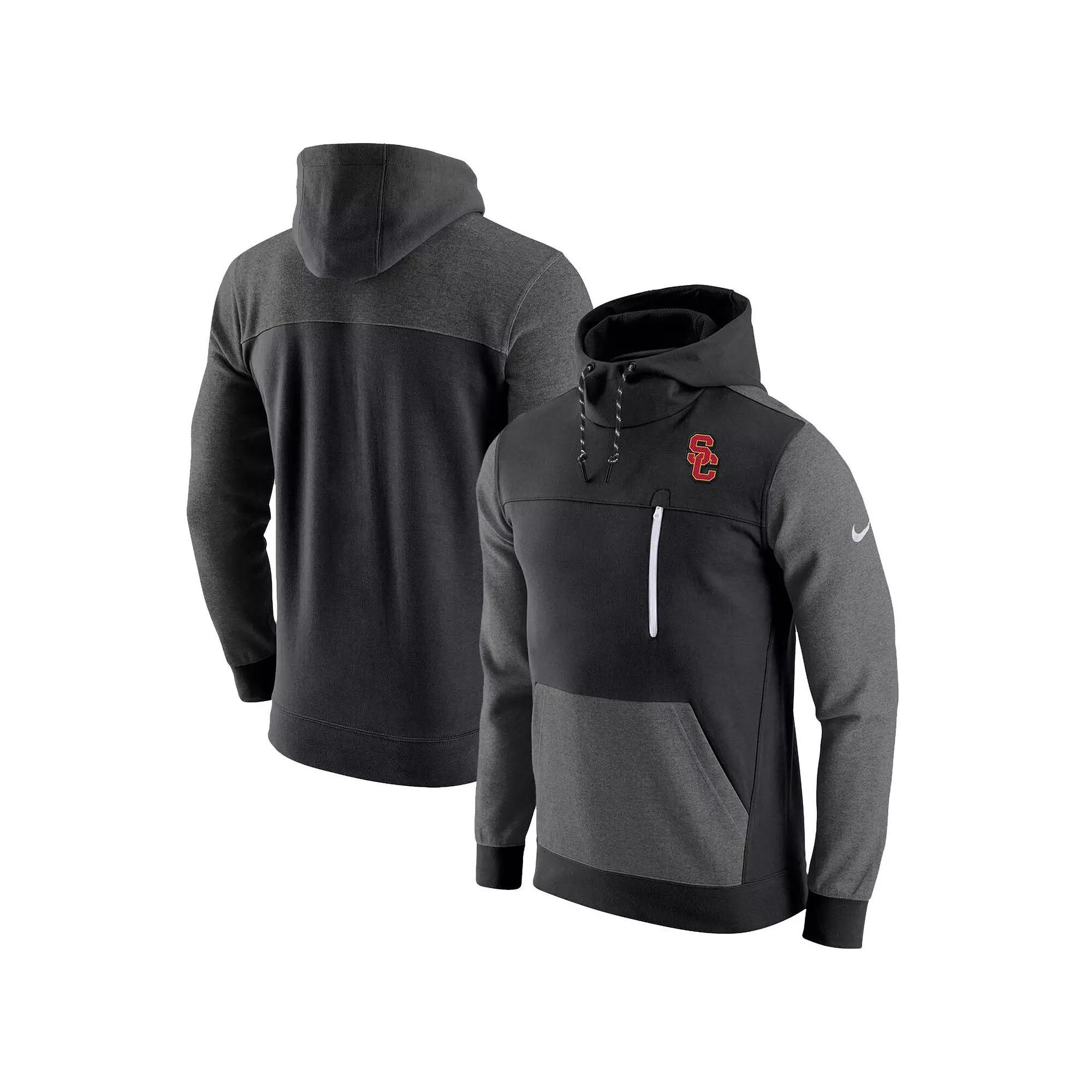 Men's Nike Black USC Trojans AV-15 2.0 Slim Fit Pullover Hoodie,  Product Image