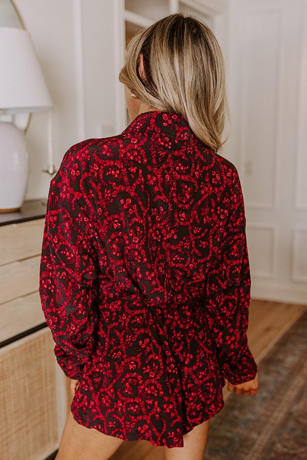 Vineyard Stroll Floral Romper Product Image