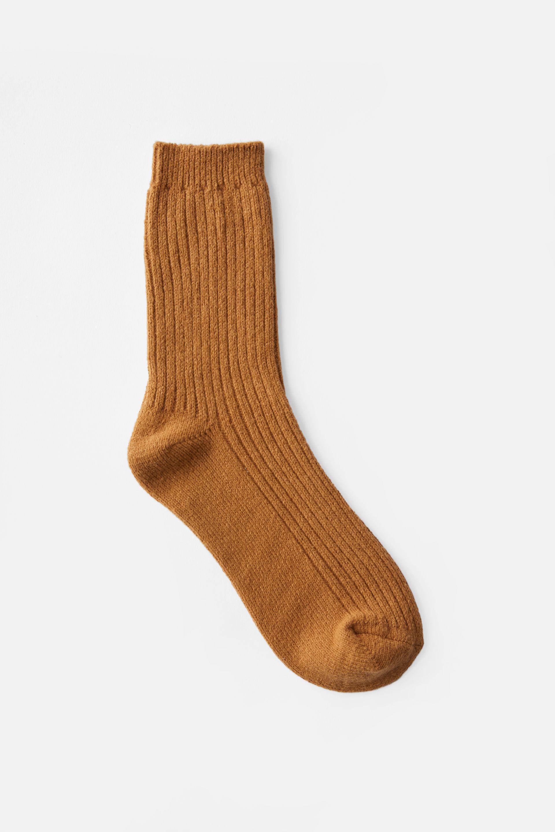 Classic Ribbed Cosy Crew Sock Product Image