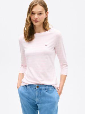 Stripe Boatneck T-Shirt Product Image