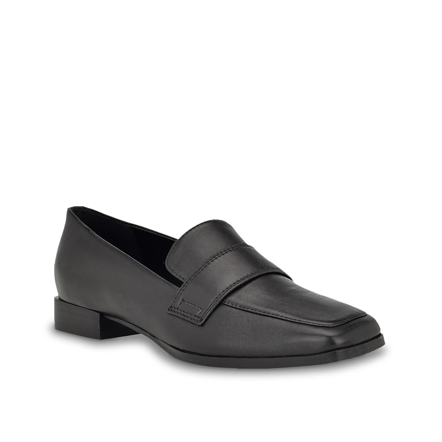 Calvin Klein Womens Tadyn Square Toe Slip-On Casual Loafers Product Image