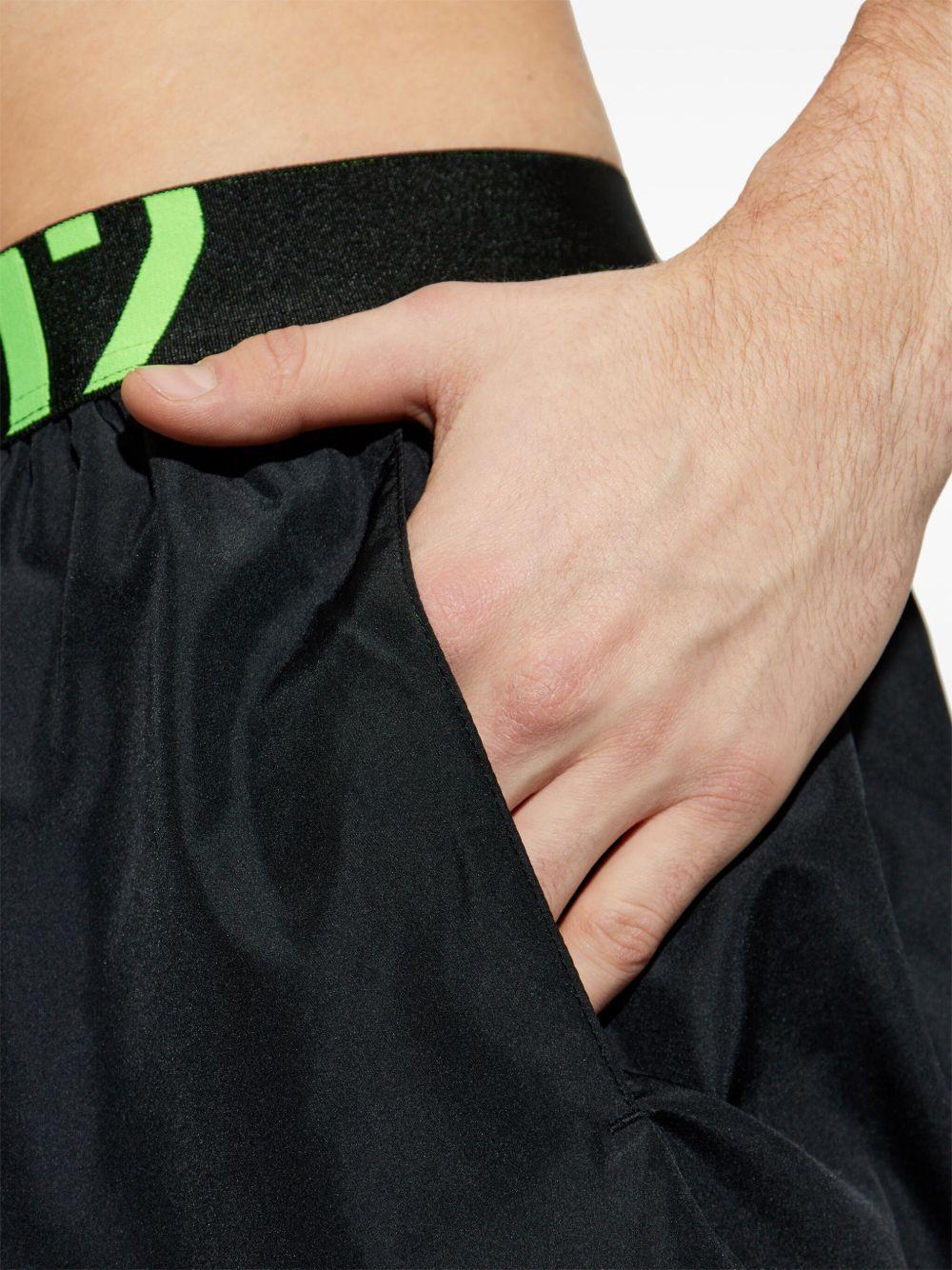 logo-waistband swim shorts Product Image