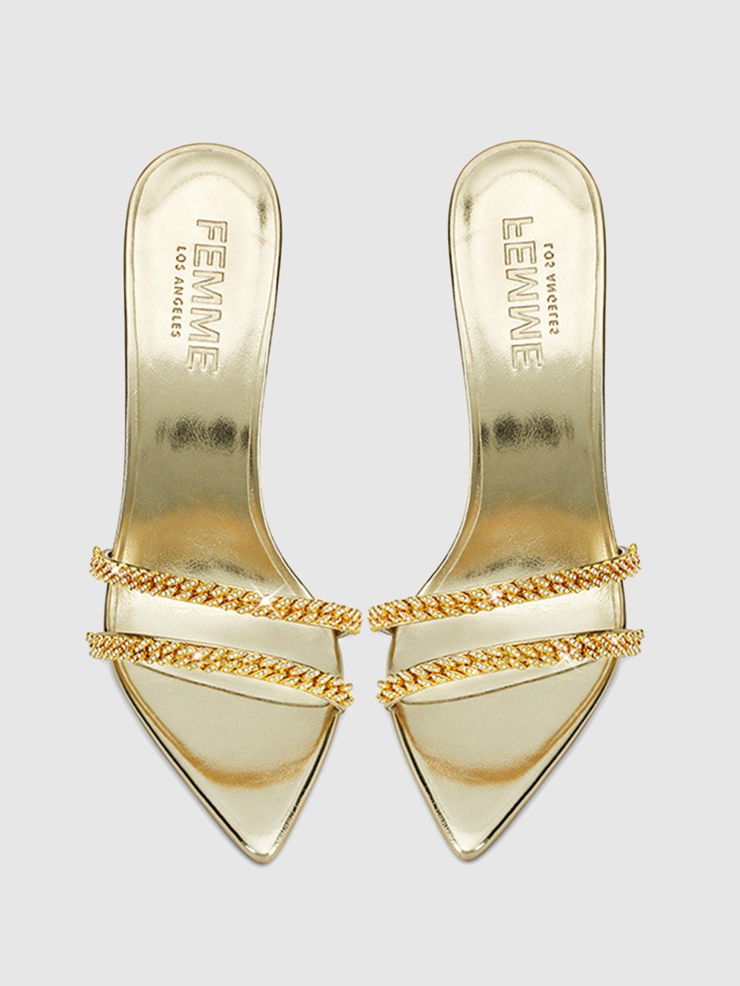 George V Slipper - Oro Product Image