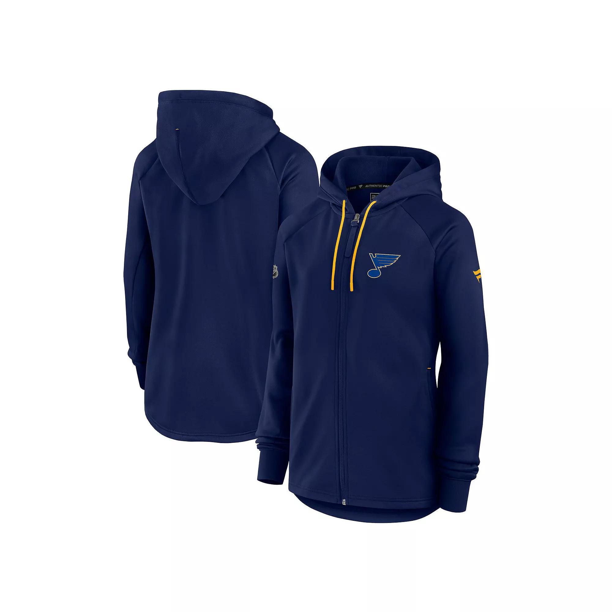 Women's Fanatics Royal Buffalo Sabres Authentic Pro Rink Fleece Full-Zip Jacket,  Product Image
