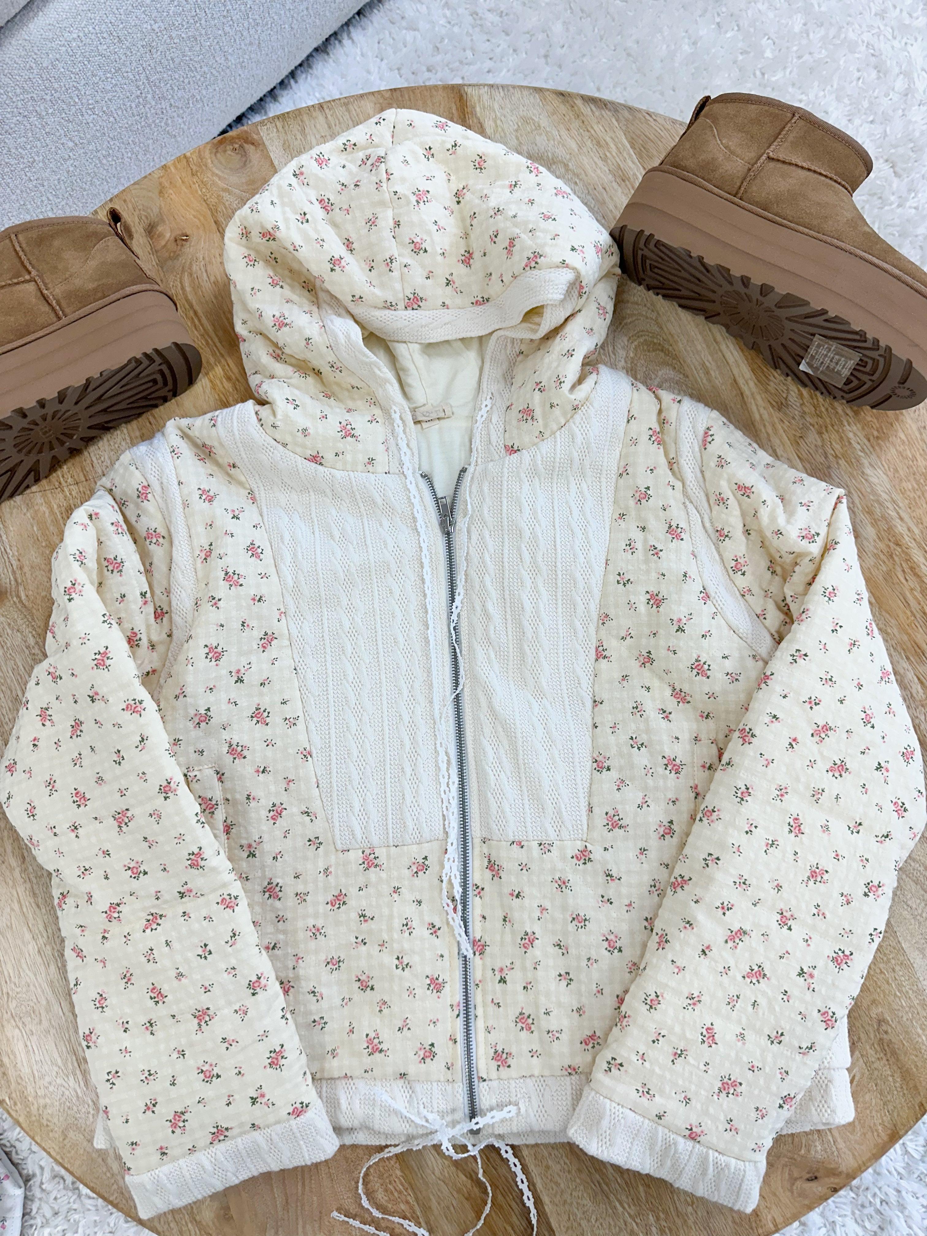 Flower Avenue Quilted Jacket Product Image