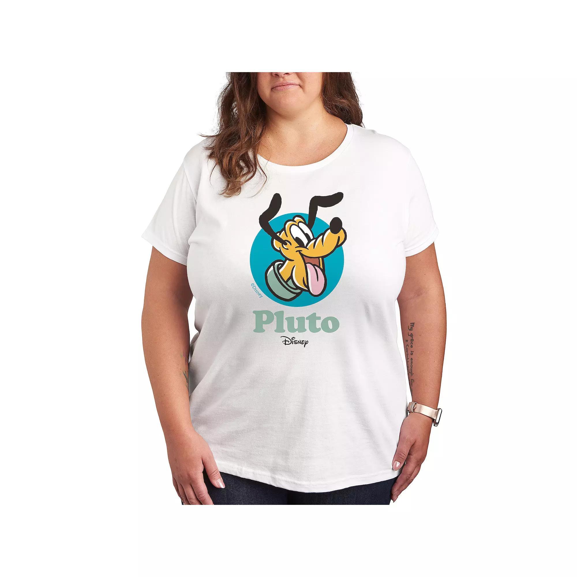 Disney's Pluto Plus Graphic Tee, Women's,  Product Image