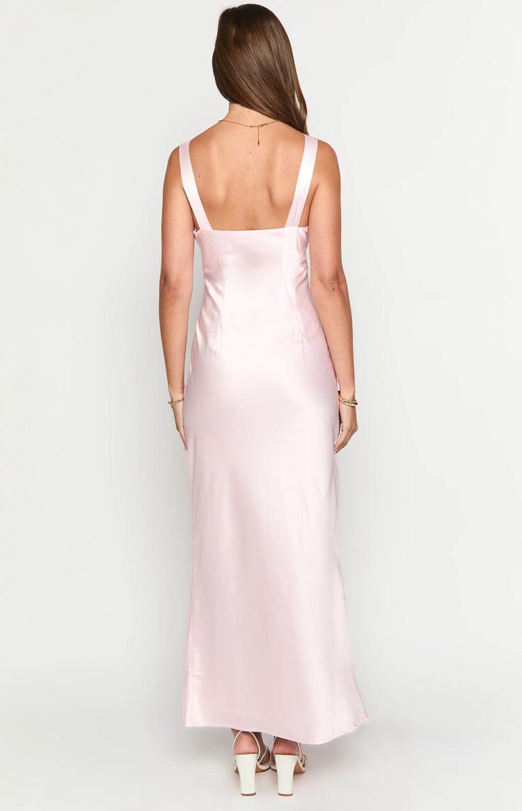 Nolan Light Pink Maxi Dress Product Image