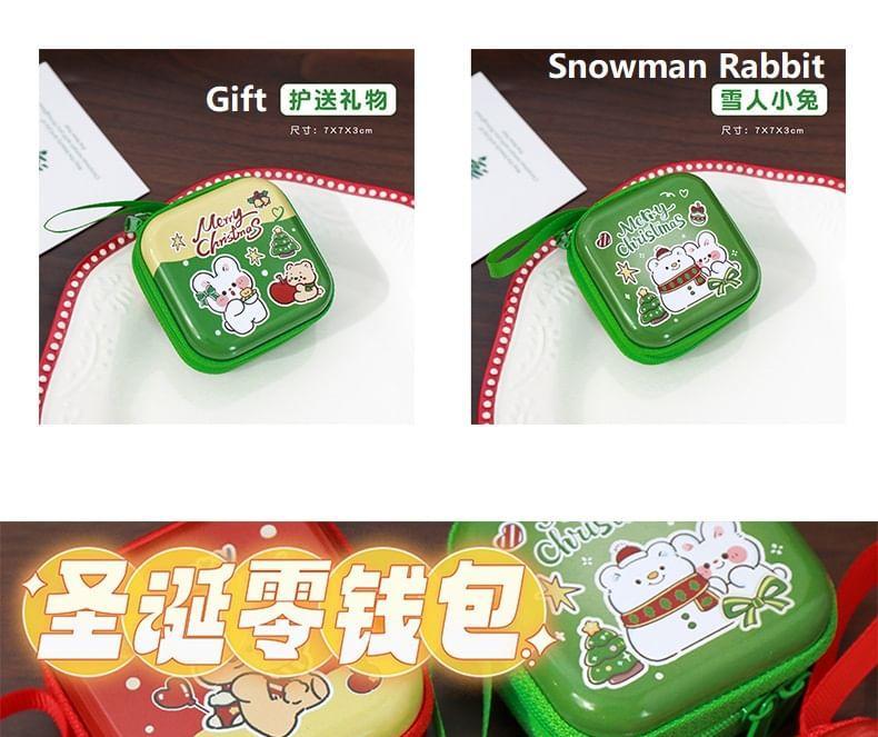 Christmas Cartoon Tinplate Coin Purse (Various Designs) Product Image