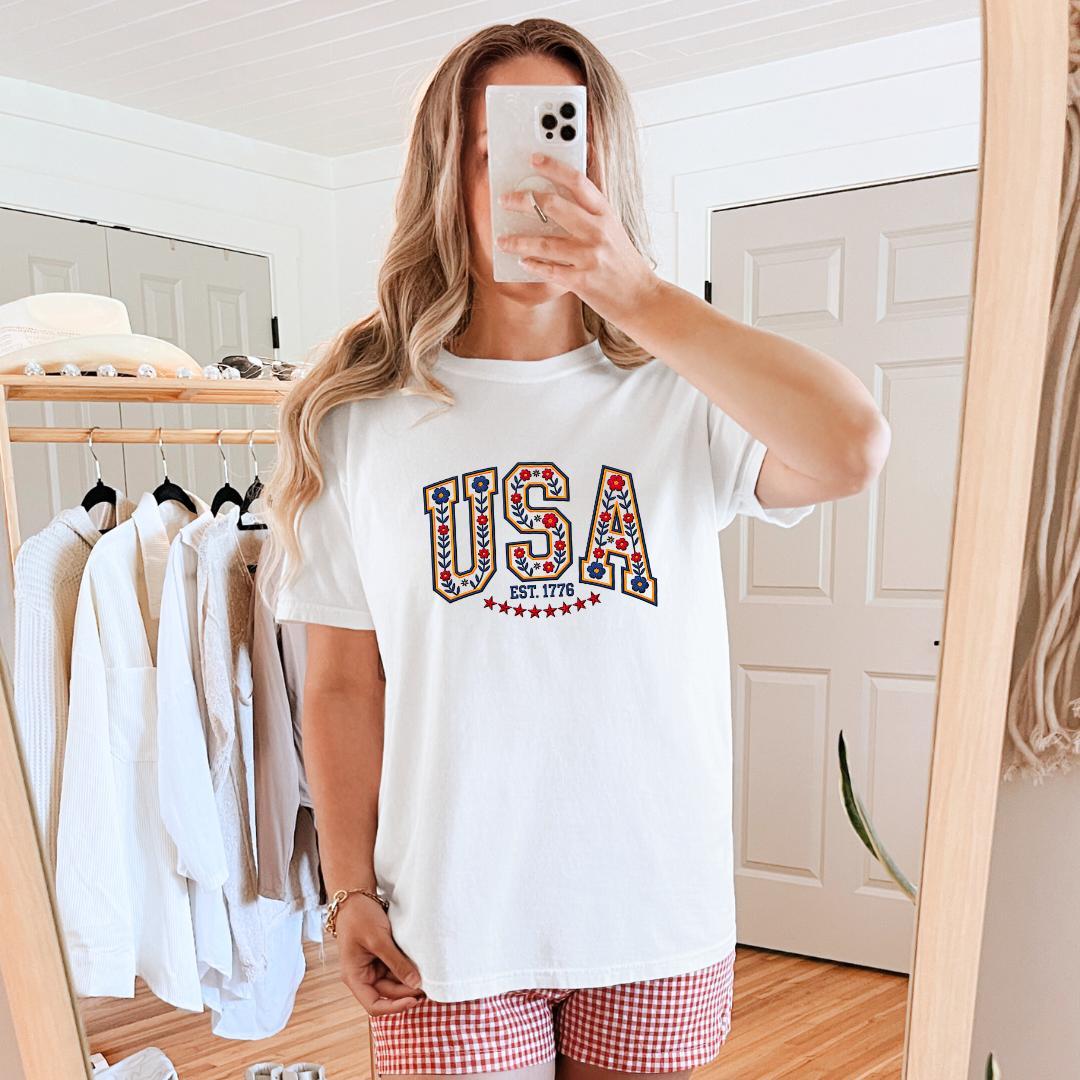 Folk Art USA Graphic Tee (Online Exclusive) Product Image