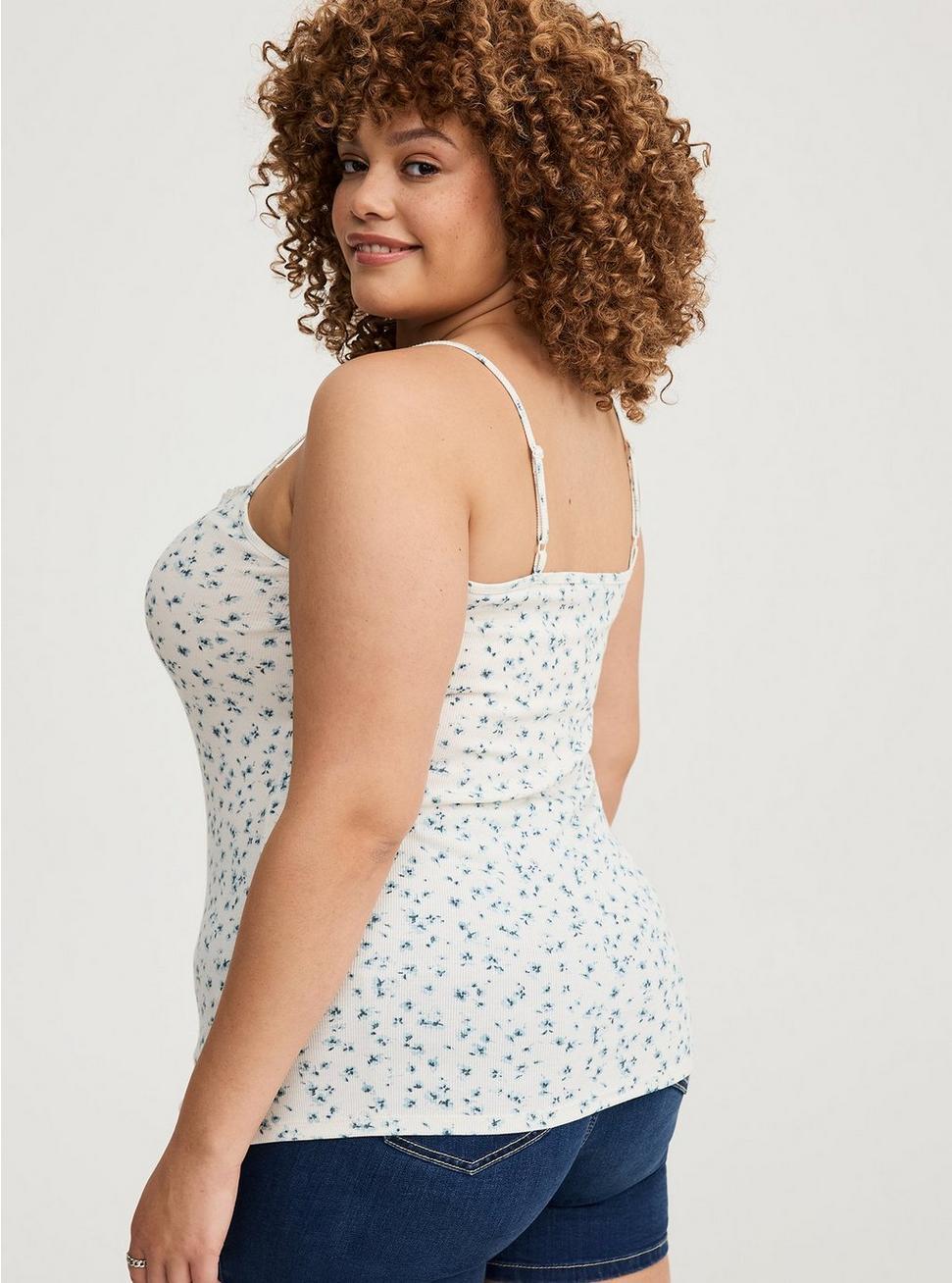 Lace Trim V-Neck Cami Product Image