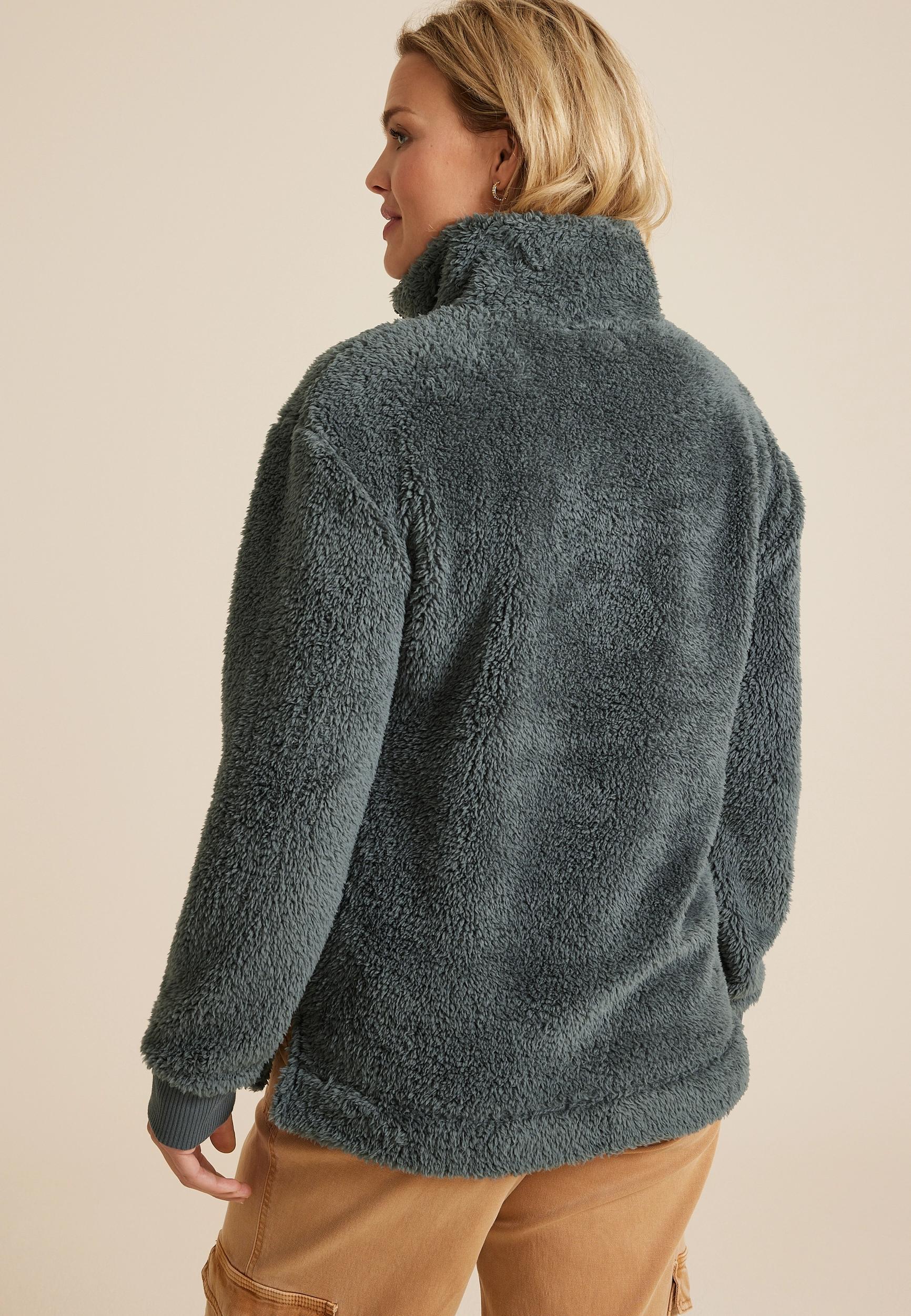 Sherpa Pullover Sweatshirt Product Image
