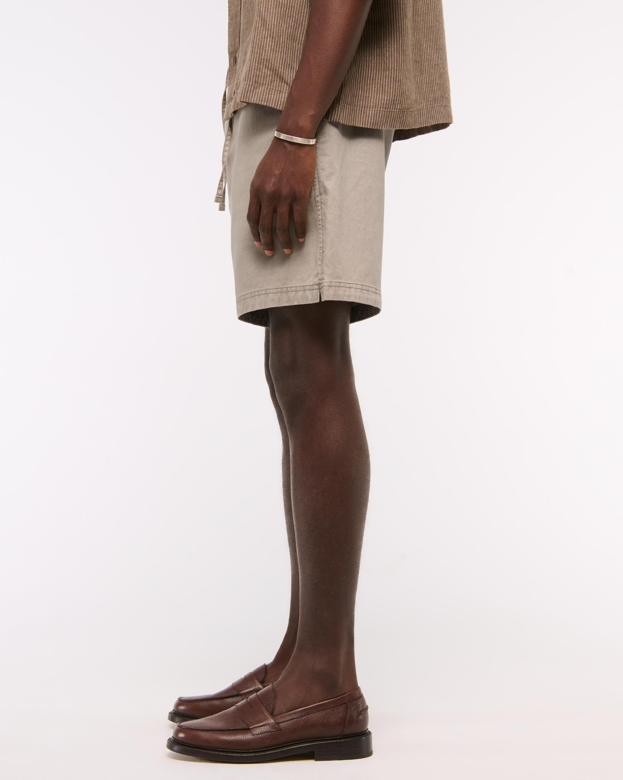 Cotton-Blend Pull-On Short Product Image