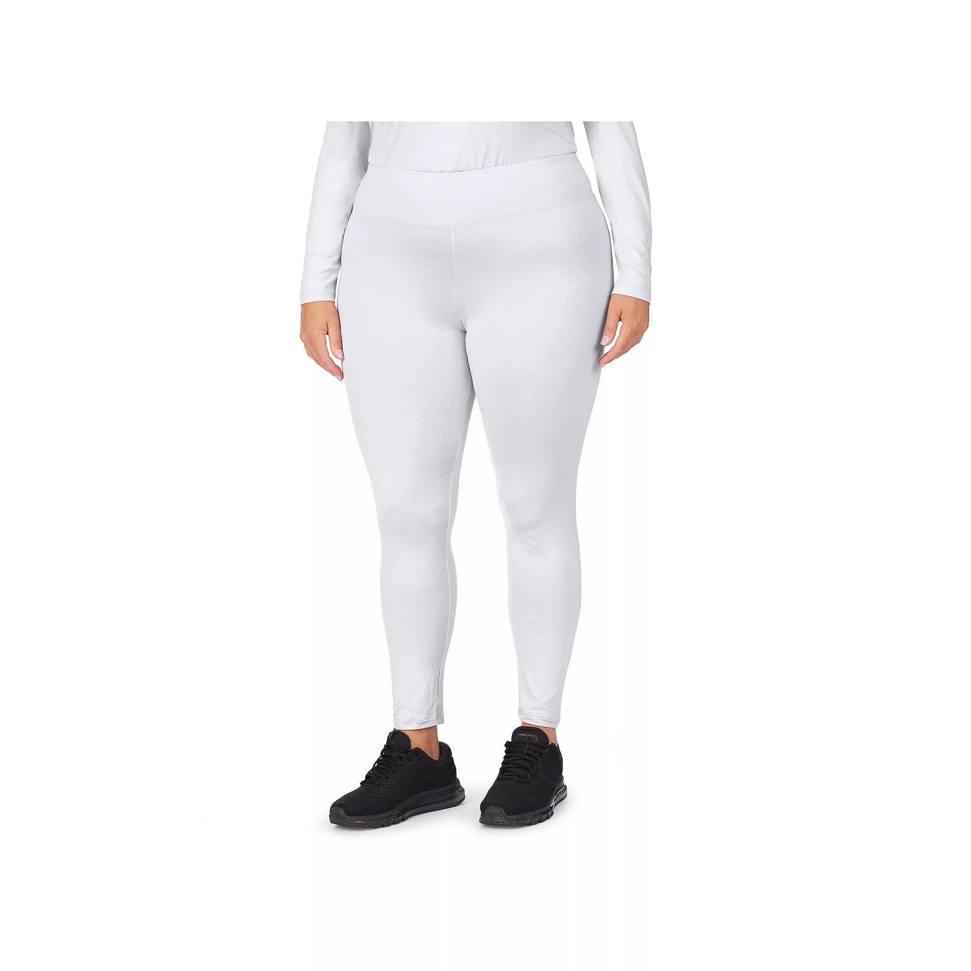 Plus Size Cuddl Duds Under Scrubs Leggings, Womens Product Image