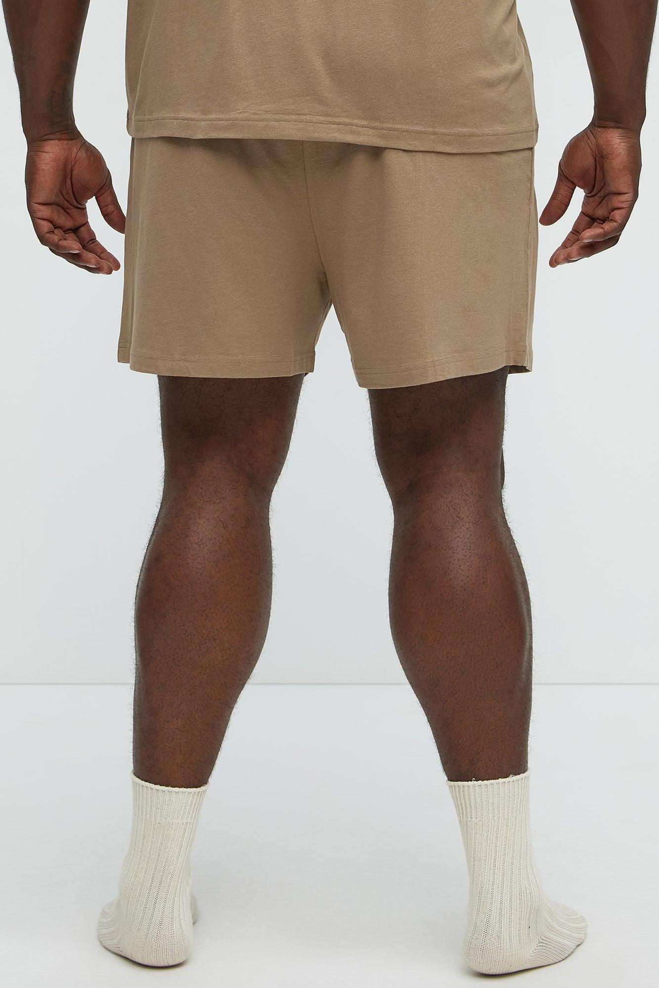 Essential Modal Boxer - Taupe Product Image