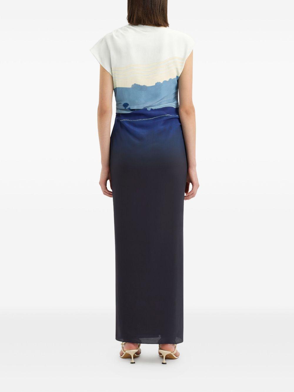 silk midi dress Product Image