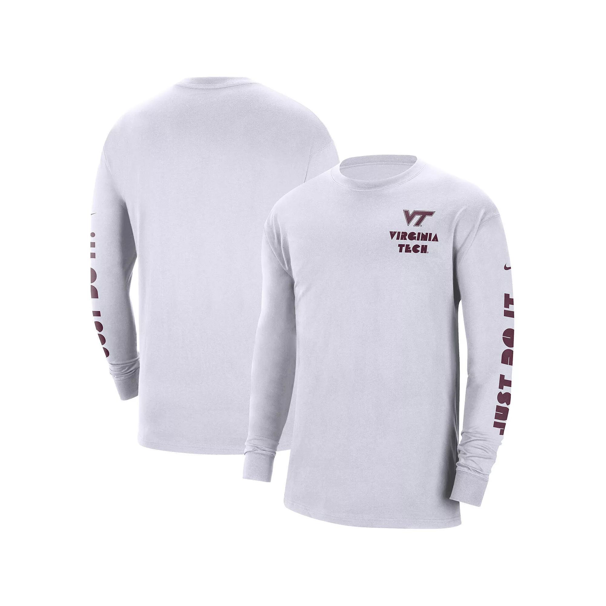 Men's Nike White Florida Gators Heritage Max 90 Long Sleeve T-Shirt,  Product Image